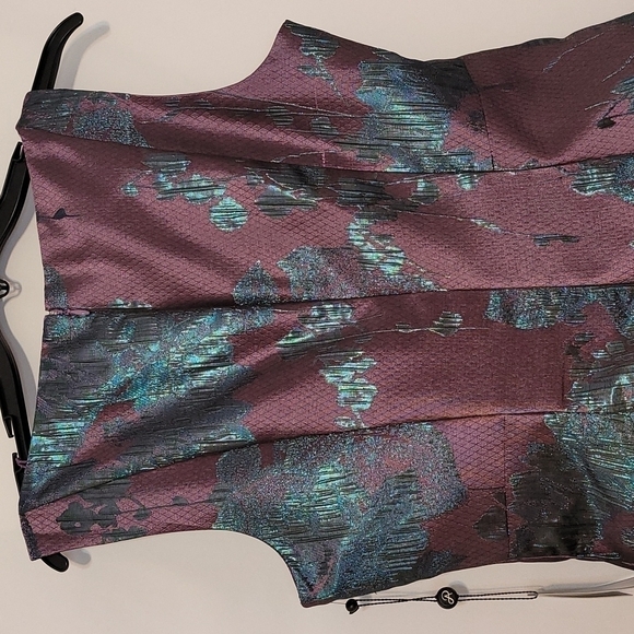 ADRIANNA Papell Flora Jacquard Dress - Picture 10 of 14